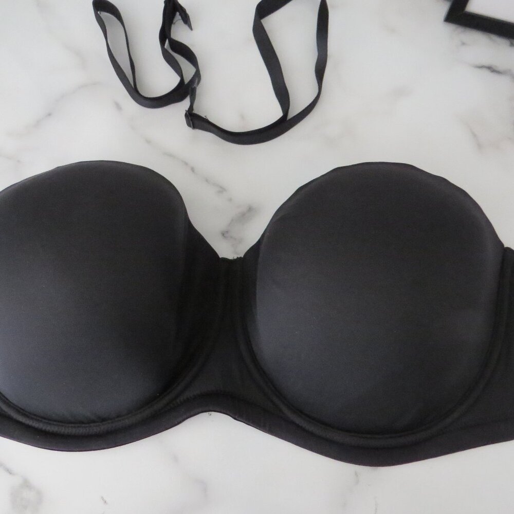 Wacoal strapless convertible bra BLACK 38I